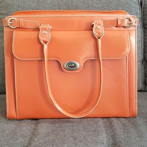 McKlein orange work bag